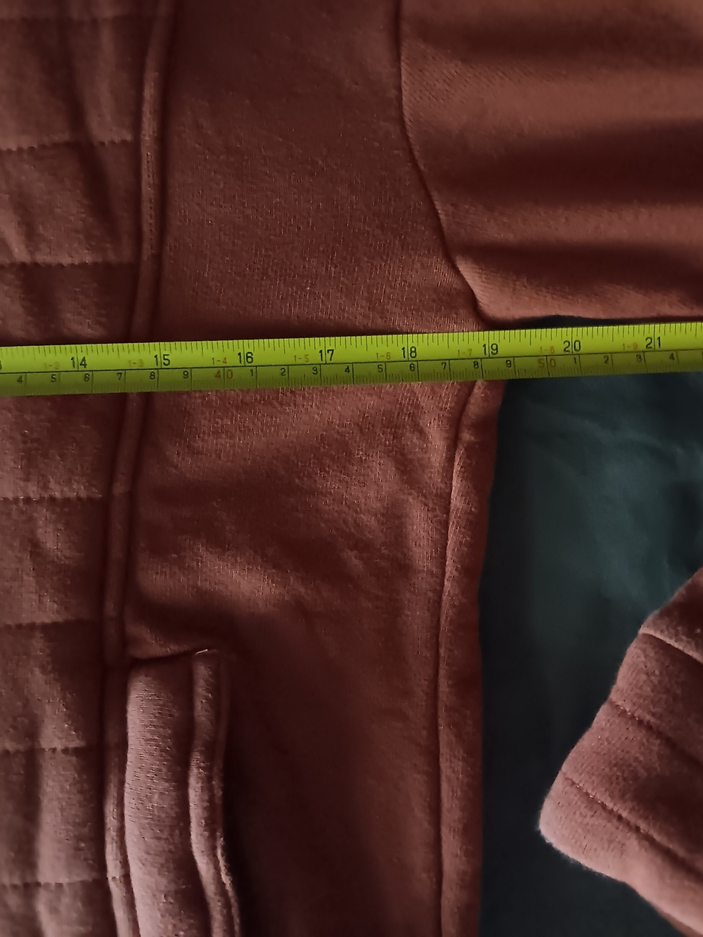 BKE Quilted Jogger Pants in Rust